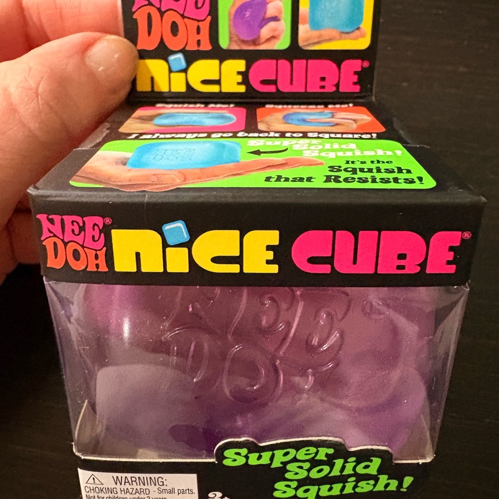 VIRAL NEEDOH Nice Cube Kids Stress Toy - Purple